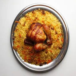 شواية دجاج أرز شعبي